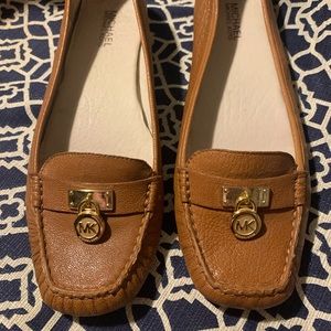 Michael Kors Women's Slip On Brown Loafers Sz 10M